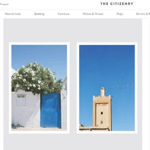 The Citizenry Prints - MOROCCO .01 - SET OF 2 BY HAZEL & PINE